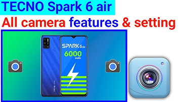 All Camera 📸 features in tecno spark 6 air | tecno spark 6 air camera test | tecno Spark 6 air