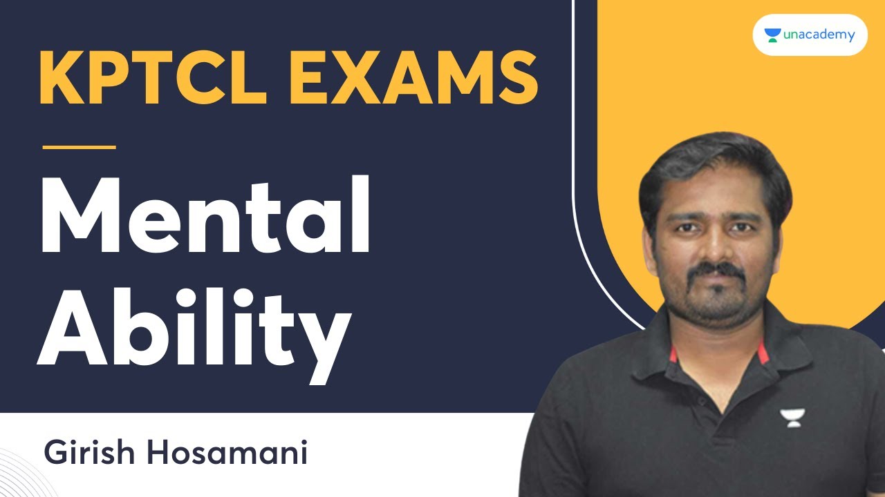 Mental Ability for KPTCL and RRB | Girish Hosamani | KPSC | Unacademy