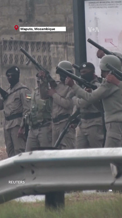 Mozambique police clash with opposition protesters after disputed election