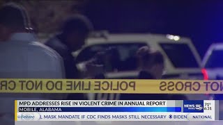 Mobile Police address rise in violent crime in annual report
