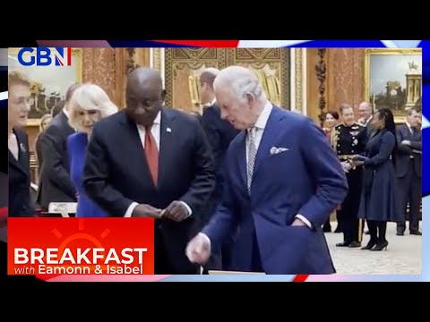 Jennie bond on king charles welcoming president ramaphosa of south africa to london