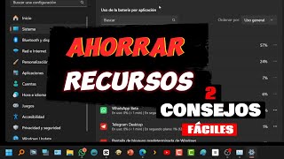 2 trucos para ahorrar CPU Y RAM en Windows 11 screenshot 5