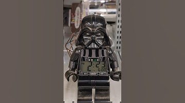 Lego Star Wars Darth Vader clock collectible item #goldhunter137