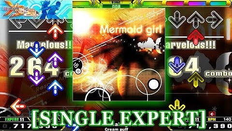 【DDR X3】 Mermaid girl [SINGLE EXPERT] 譜面確認＋クラップ