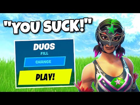 I met my BIGGEST HATER in RANDOM DUOS and he told me this...