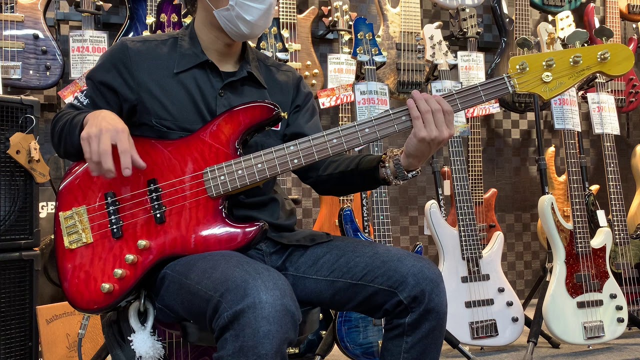 Fender Japan JB62G-105US "Limited Edition" -Clear Red Sunburst-【USED】【横浜大楽器祭目玉品】