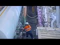 How fuel tankers load at a terminal
