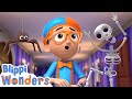 Blippi Explores A Haunted House Halloween For Kids Blippi Wonders Cartoons For Kids Blippi Explores A Haunted House Halloween For Kids Blippi Wonders Cartoons For Kids