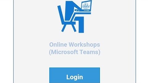 How To Attend Online Workshop Spring 2022  On Microsoft Team App