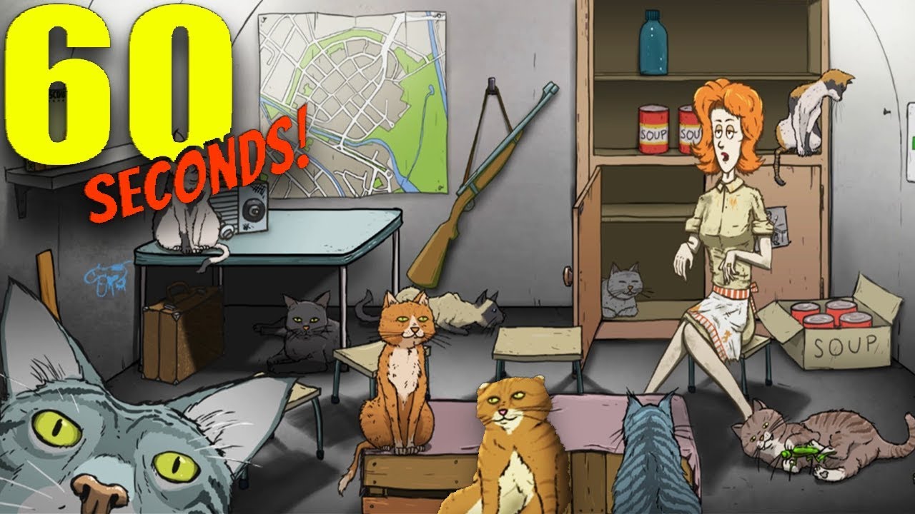 THE 'CAT LADY' IS THE MOST IMPOSSIBLE ENDING EVER 60 Seconds CATomic
