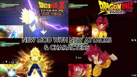 Dragon Ball Daima: Budokai Tenkaichi Tag Team Mod (PSP) - DBZ TTT MOD (UPDATED ATTACKS)