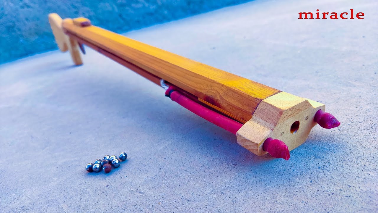 how to make a slingshot rifle out of wood