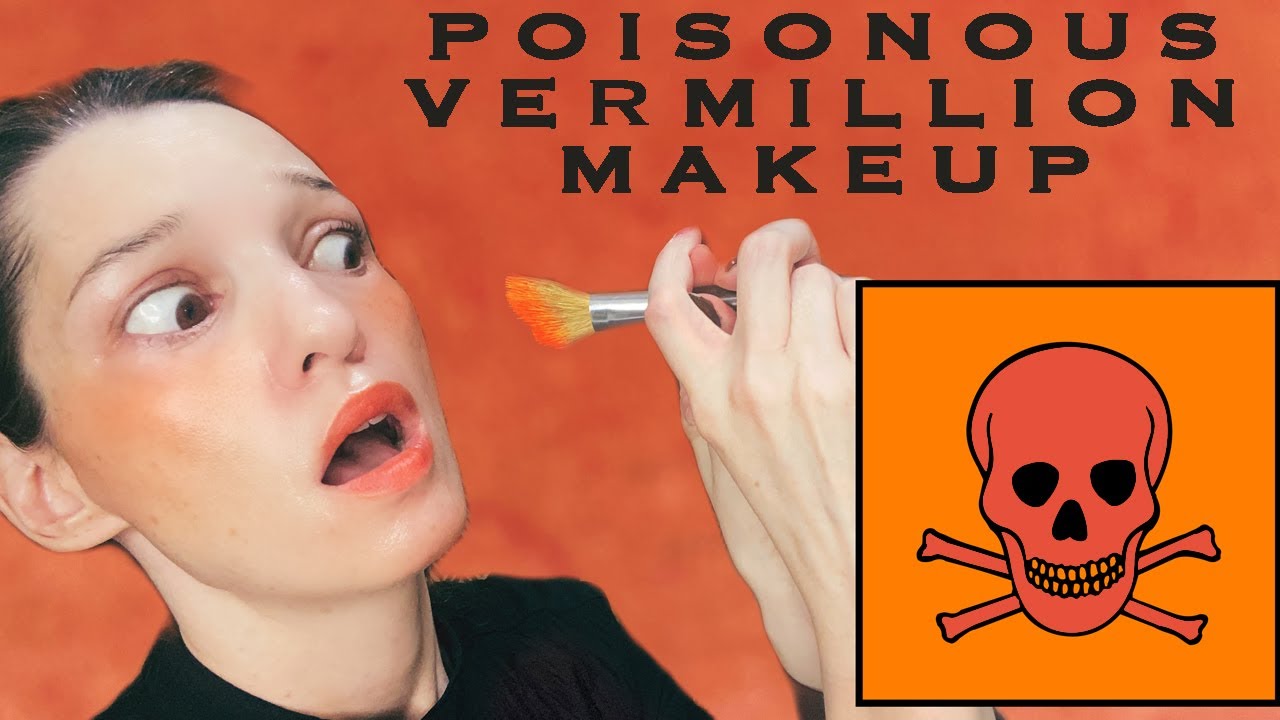 The Poisonous Vermillion Historical Makeup Pigment ASMR Makeup
