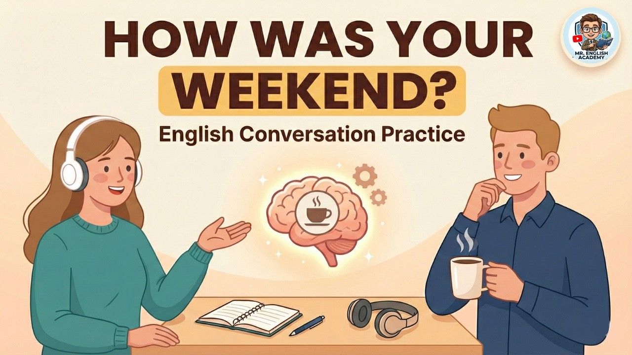 Daily English Conversation Practice | Talk About Your Weekend | B1-B2 Level | English Podcast