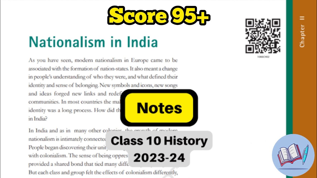 nationalism-in-india-class-10th-history-handwritten-notes-2023-24-youtube