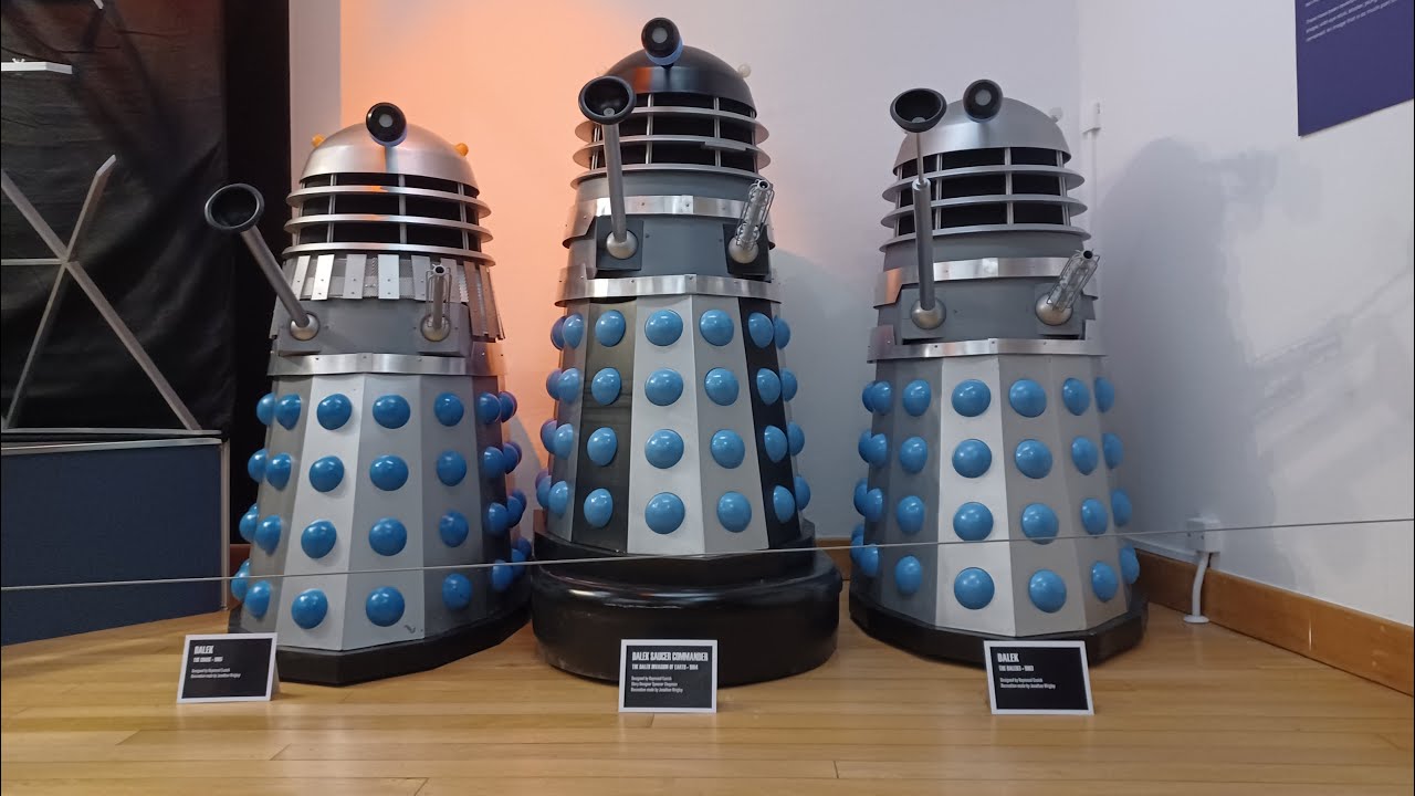 Doctor Who exhibition opening at Peterborough Museum & Art Gallery