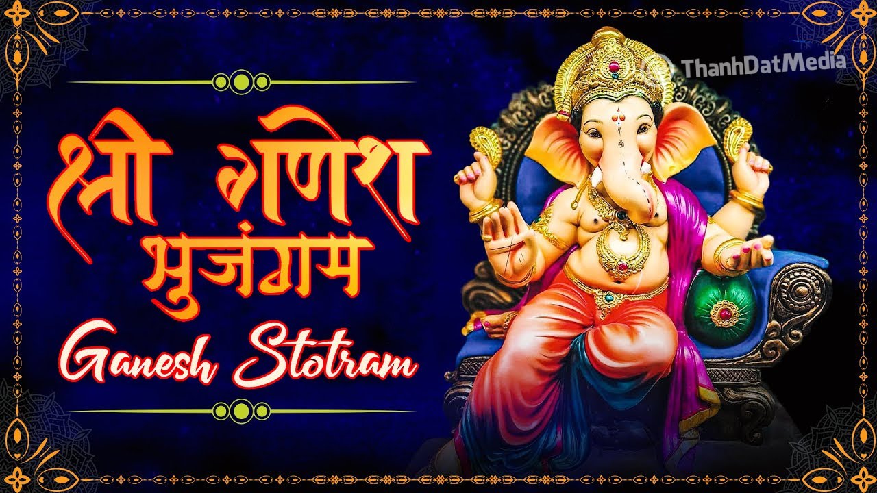 Shri Ganesha Bhujangam श्री गणेश भुजंगम Ganesha Divine Chants Sri Ganesh Stotram YouTube
