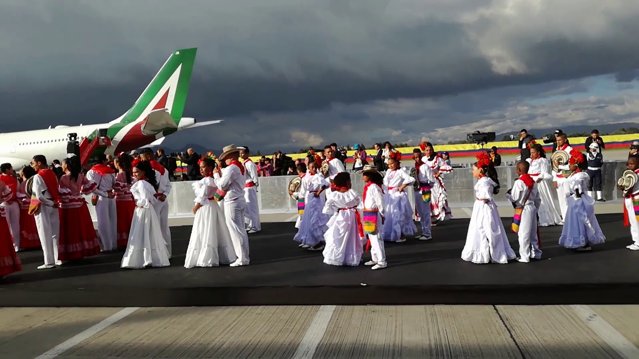 2017.09.06 Arrivo di Papa Francesco a Bogota
