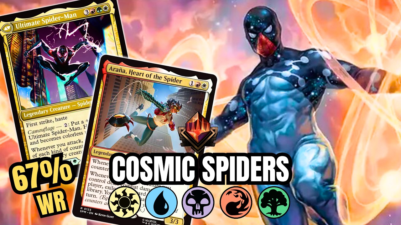 Cosmic Spider-Man Is UNREAL In This Meta! | MTG Arena Standard Mythic Ranked