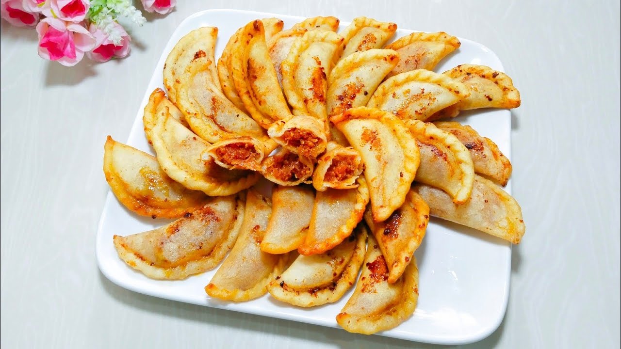 নারকেলের ভাজা পুলি পিঠা মচমচে খাস্তা | Narkeler Vaja Puli Pitha Recipe | Coconut Puli Pitha Recipe