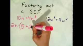 Factoring out a monomial from a polynomial, Univariate