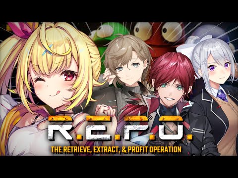 【R.E.P.O】死んだら即終了！叶カンパニー、クビになりたくないです。w/叶先輩、かえで先輩、ローレン【星川サラ/にじさんじ】