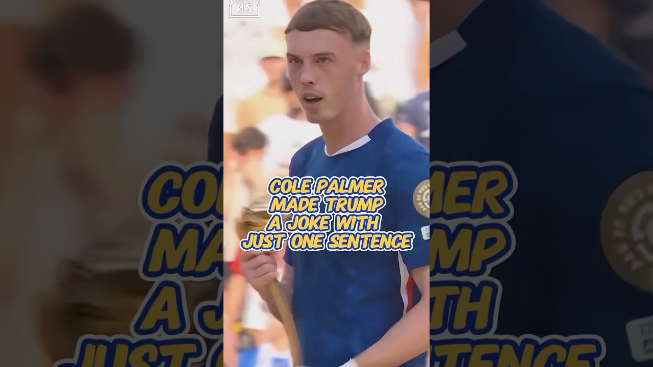 Cole Palmer made Trump a joke with just one sentence. 
