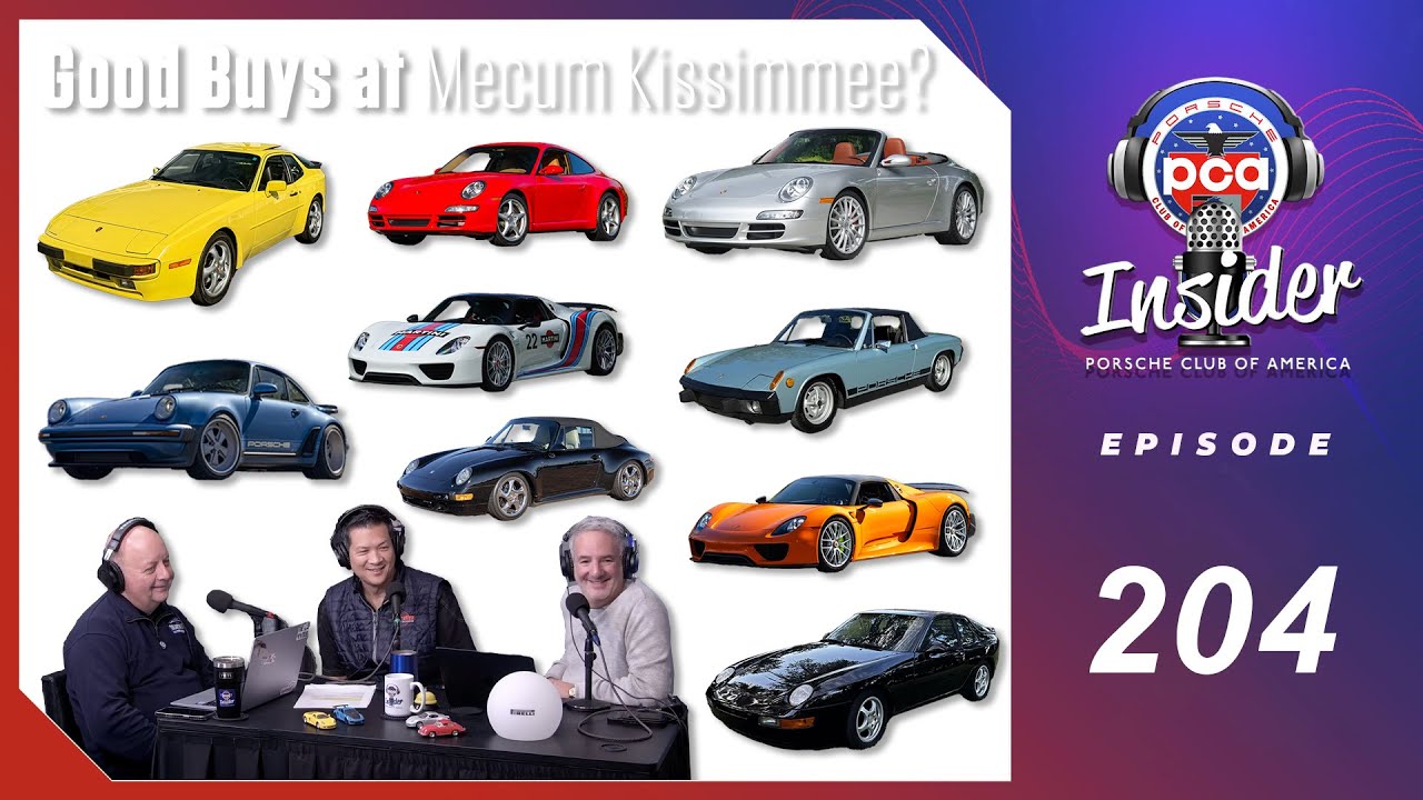 Surprising Porsche buys at Kissimmee Mecum Auction | Episode 204