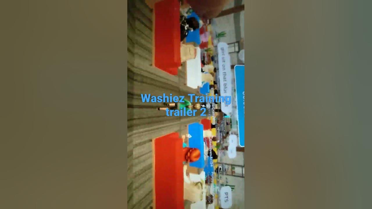 Washiez training Trailer 2 Roblox YouTube