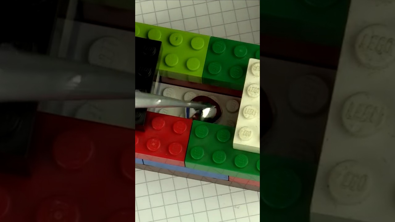 Gallium gießen mit Gussform aus Lego!