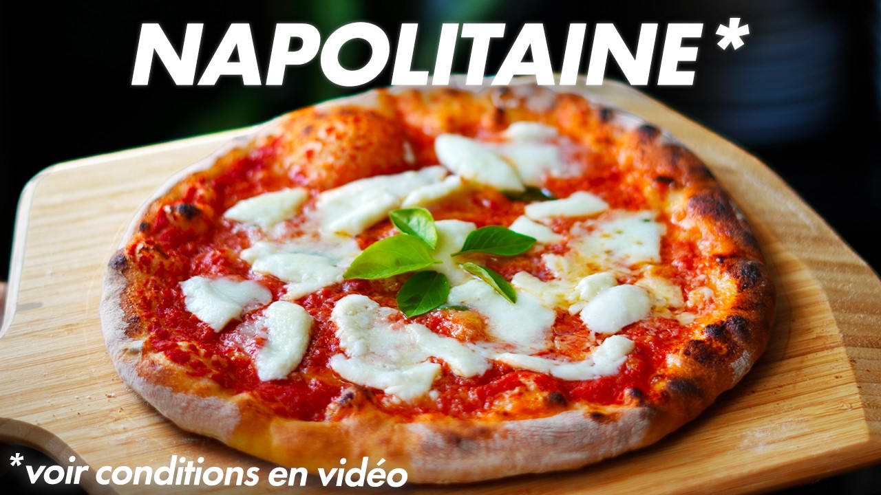 Pizza "napolitaine" SANS four à pizza : LA recette qui fonctionne