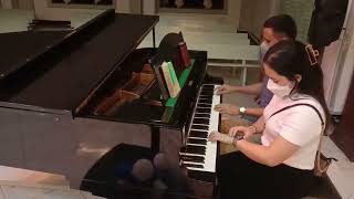 Impromptu: Wonderful Grace of Jesus | 4 hands Piano