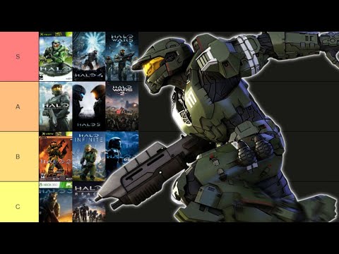 Ranking ALL The Halo Games