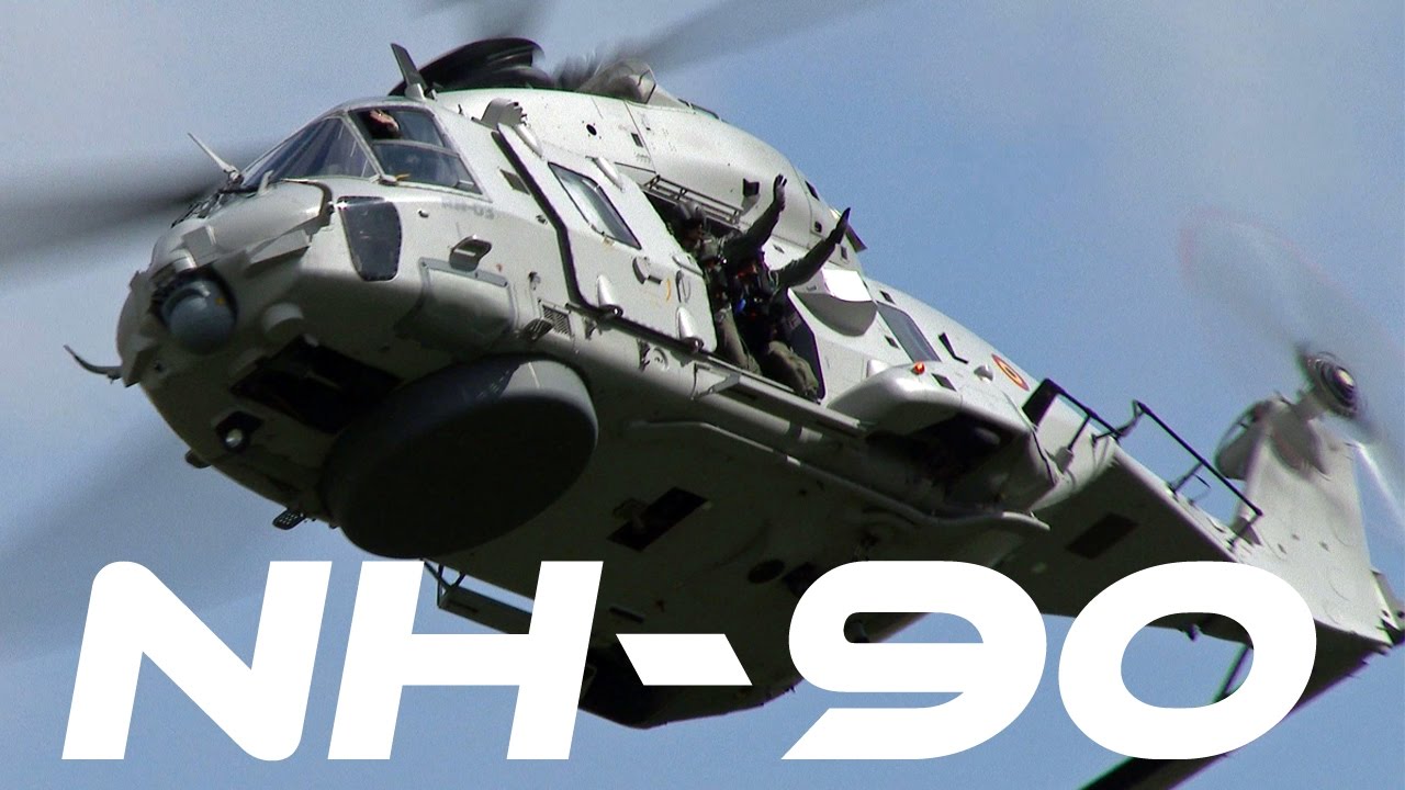 NH-90 Eurocopter NH90 SAR Belgium Rescue Demo -Florennes 2016