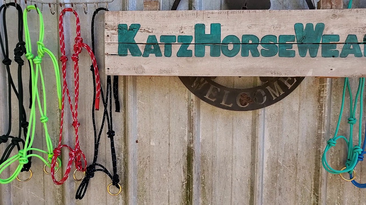 Sliding Ring Halter Horse Tack