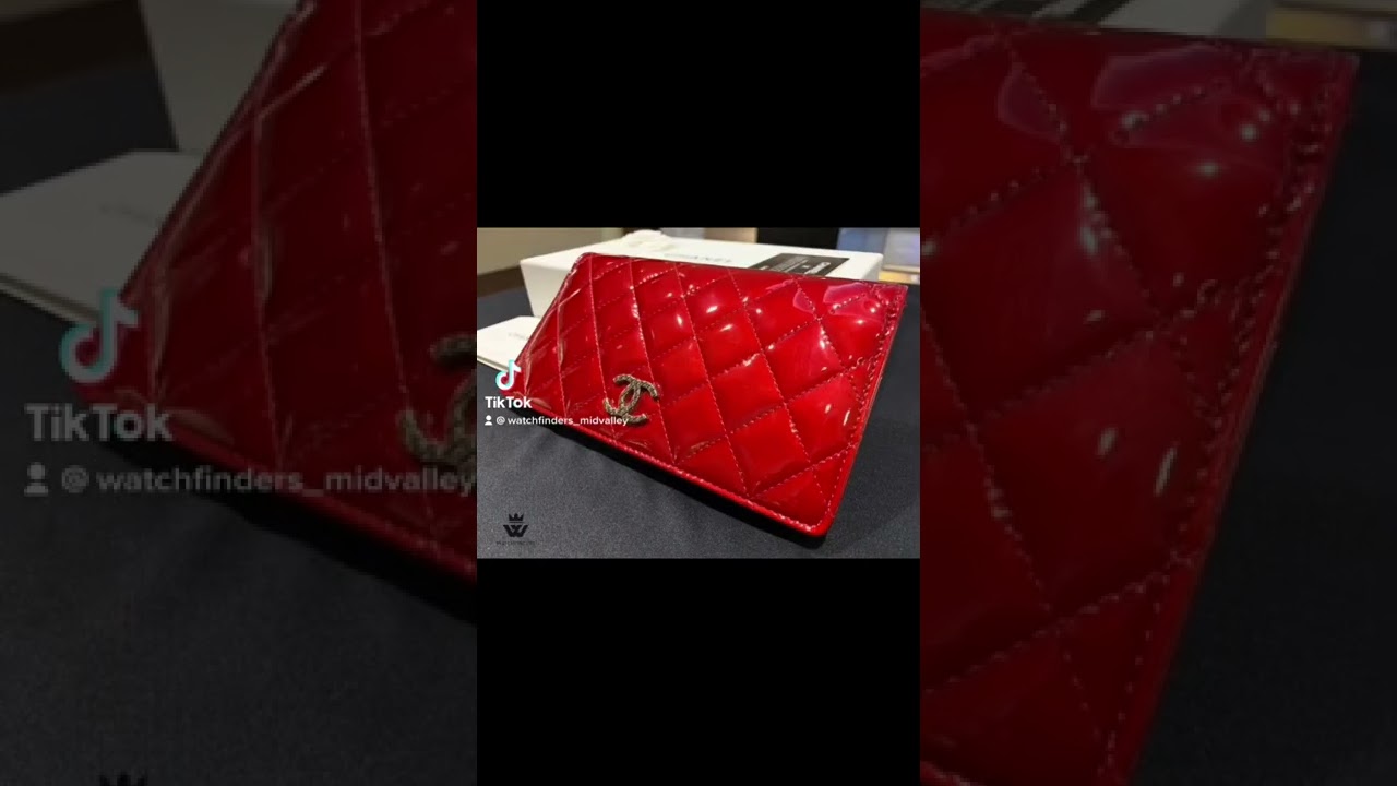 Chanel Quilted Patent Leather