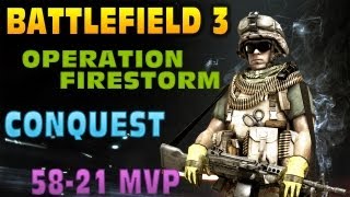 Battlefield 3 : Conquest Operation Firestorm Highlights
