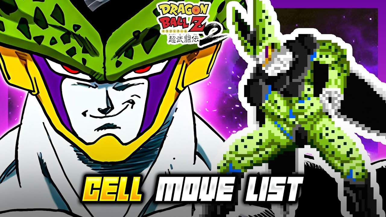 CELL'S MOVE LIST - Dragon Ball Z Super Butouden 2 (DBZSB2)