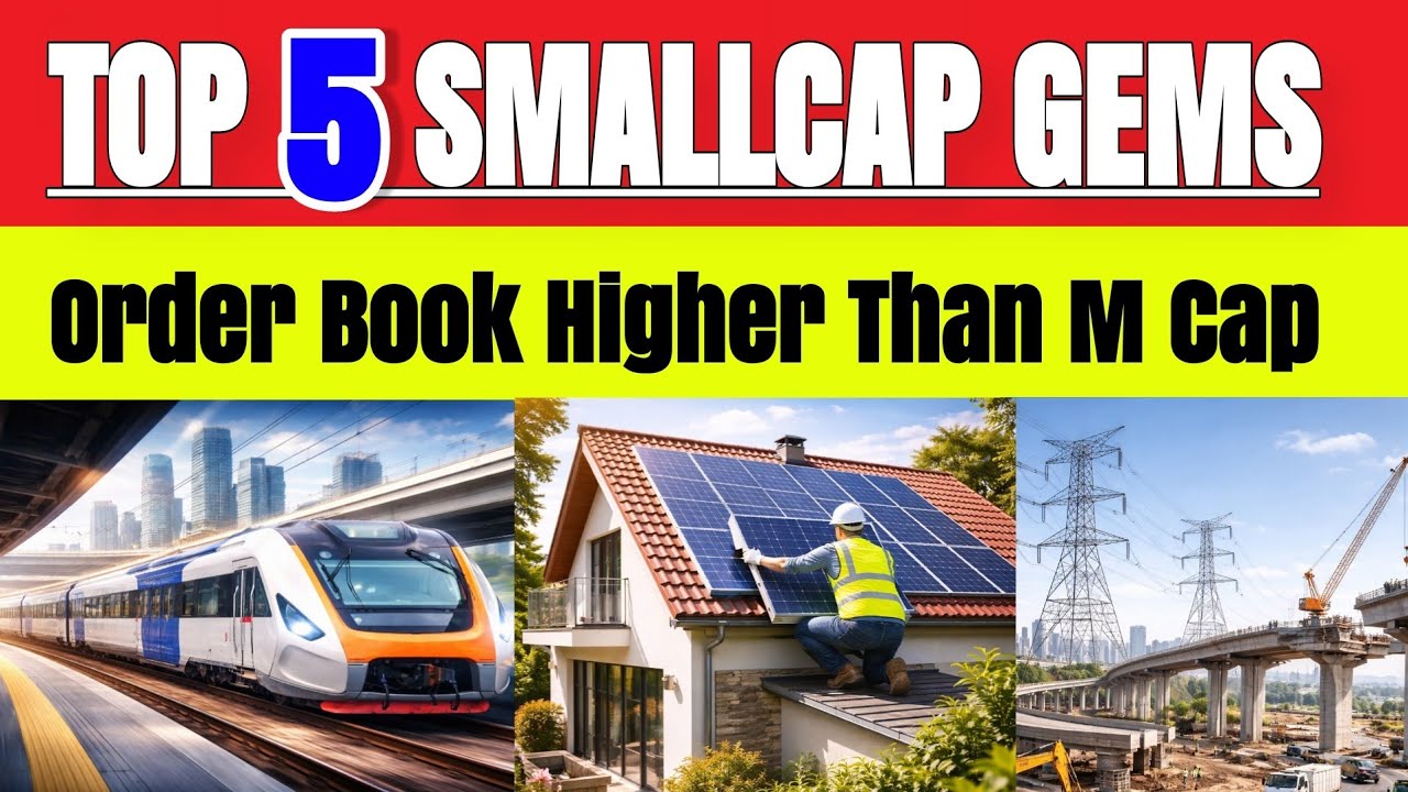 Top 5 Stocks with Huge Order Book Higher Than Market Cap |