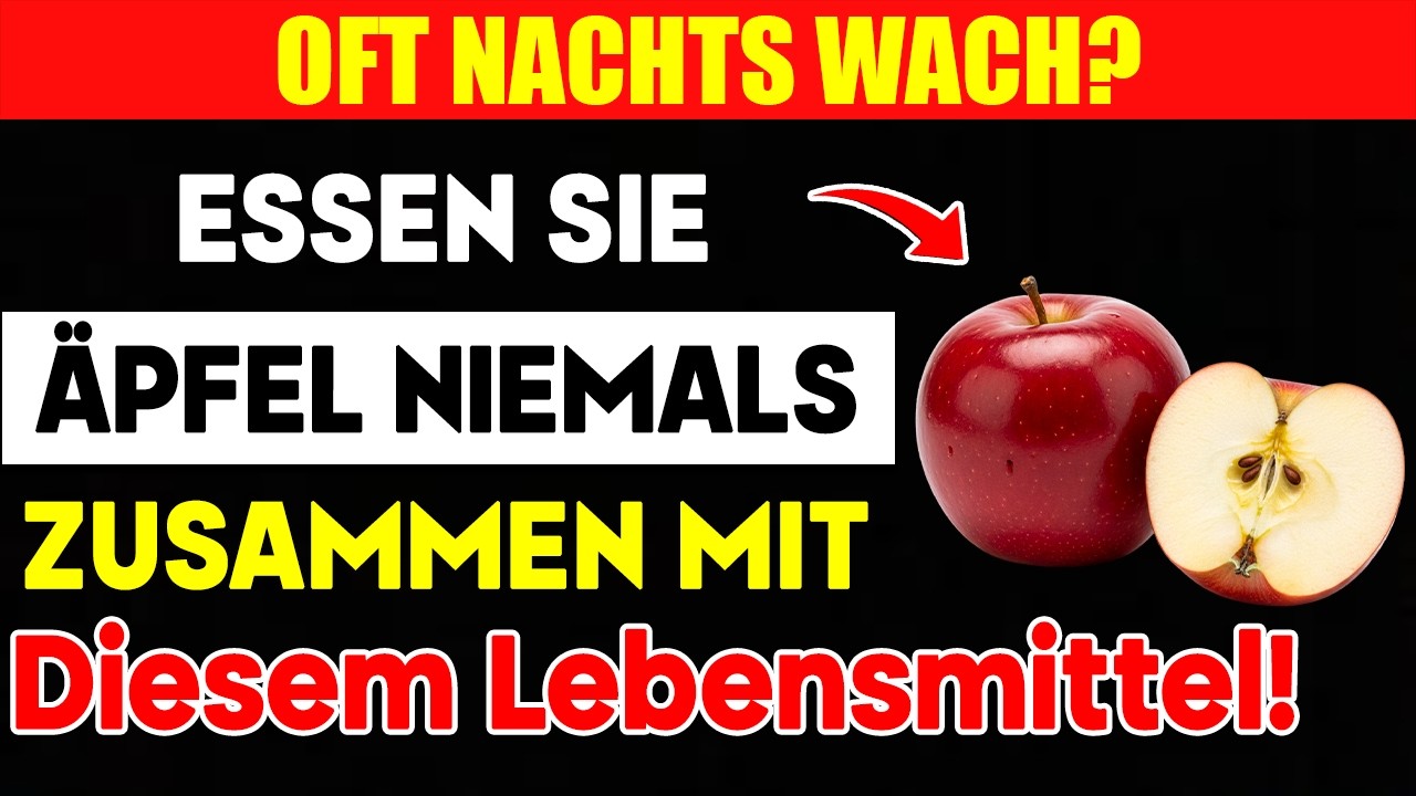 Äpfel: Vom Wundermittel zum Gift? 3 tödliche Fehler, die Sie sofort stoppen müssen!