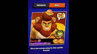 Bull Battle Card With EVERY Fame Skin 💀🔥 | Brawl Stars #brawlstars #shorts