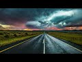 free . Road, evening, clouds, horizon , Hd