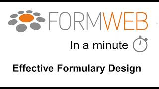 Effective Formulary Design Part 1