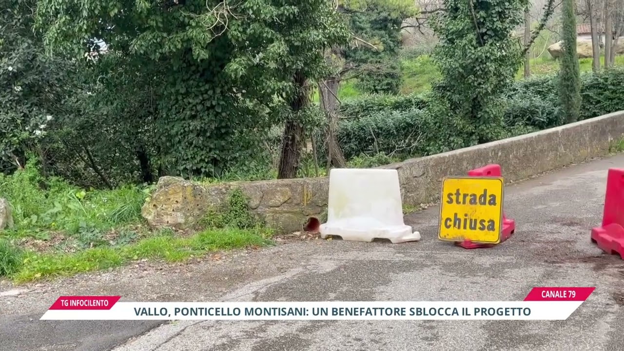 Vallo della Lucania, ponticello Montisani: un benefattore sblocca il progetto