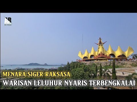 HEBOH..! Nyaris Terbengkalai Menara Siger Lampung Yang Kini Megah Luar Biasa