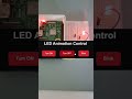 Control an LED with Raspberry Pi via Web! 💡 #viral #fyp