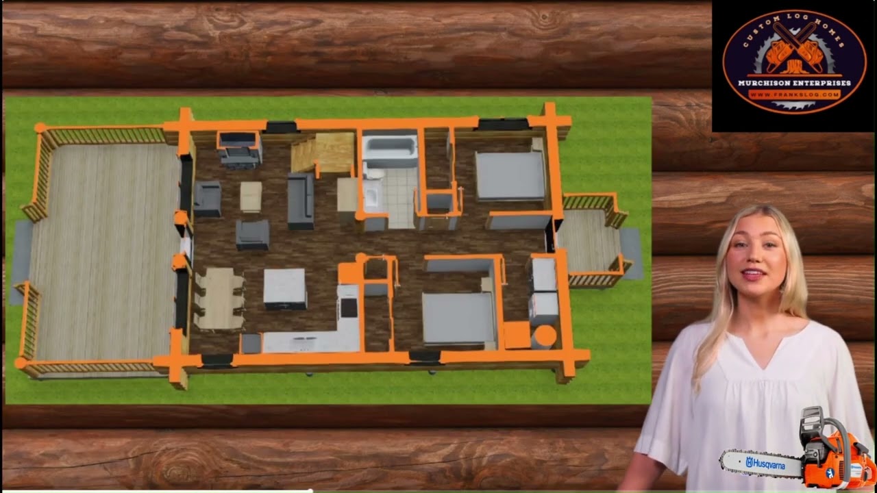 Log Cabin Kit Floorplan Catalogs - Log Cabin Kits | Log Buildings | Custom  Log Cabins, image size:1280x720