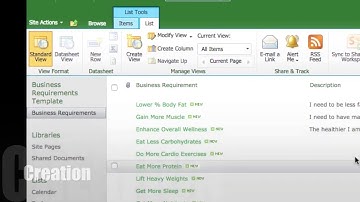 Use Sharepoint as a Requirements Management Tool - No Coding - learn SharePoint