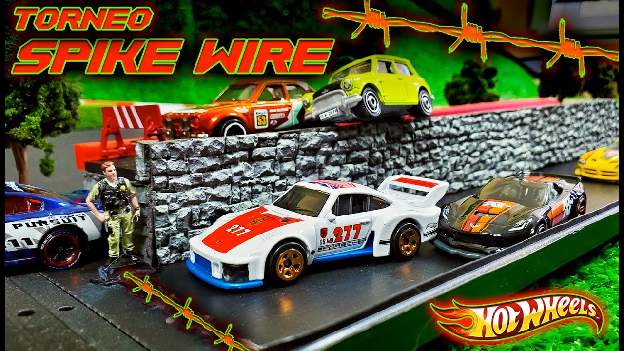 Hot Wheels Vs Alambre de Púas!