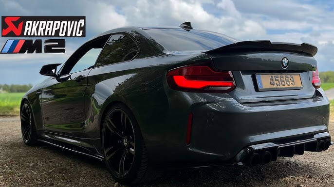 POV Drive: BMW M2 with decatted Akrapovič exhaust! 